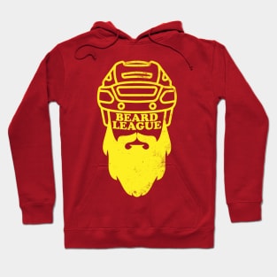 Beard League - Playoff Hockey (yellow version) Hoodie